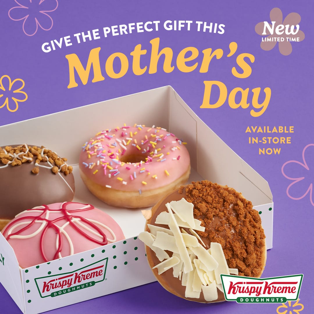 Celebrate Mother S Day With Krispy Kreme Queensgate Shopping Centre