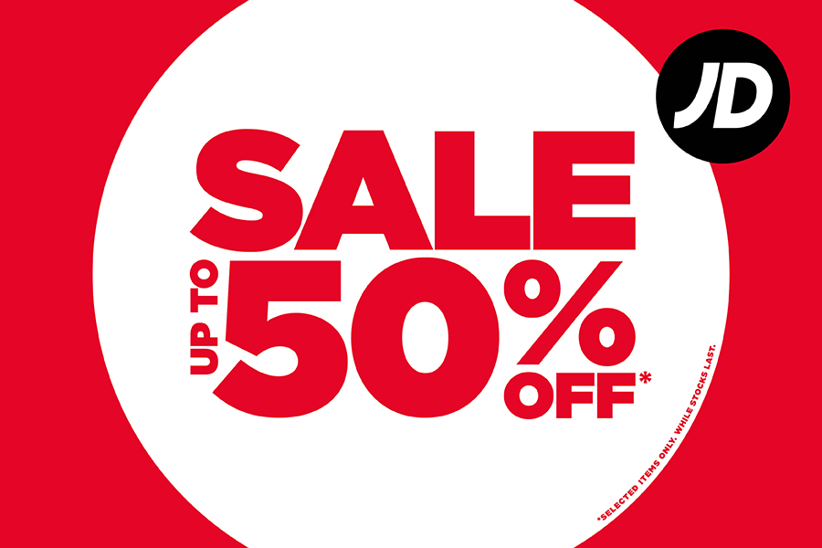 JD Sports sale Queensgate Shopping Centre